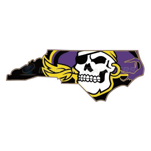 East Carolina Pirates Iron-on Stickers (Heat Transfers)NO.4314